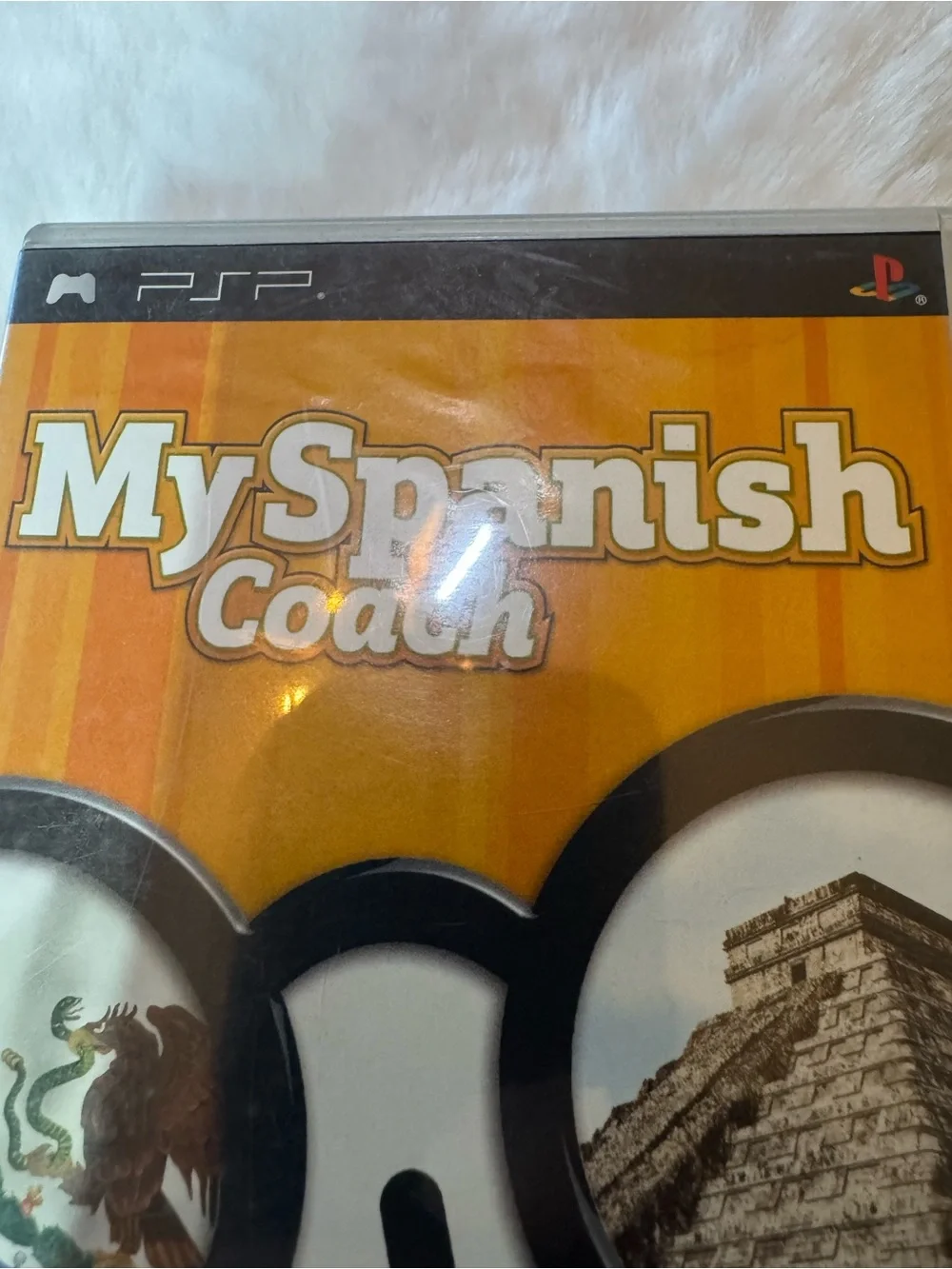 Ubisoft MySpanish Coach PSP Game - White & Orange Cover PlayStation